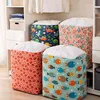 Cube Folding Fabric Storage Basket Closet Organizador Clothes Storage Boxes Home Office Shelf Organizers for Kids Toys Organizer 1