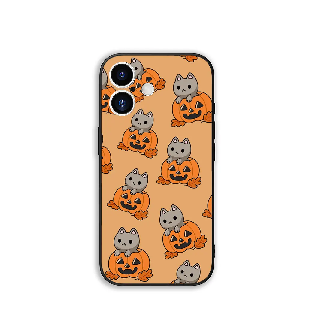 Spooky Little Ghost Halloween Pumpkin Phone Case