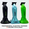 Professional Electric Trimmer 7000RPM High-speed Motor with Charging Base DLC Coated Blade Barbers Hair Clipper 3 Colors Carving 1
