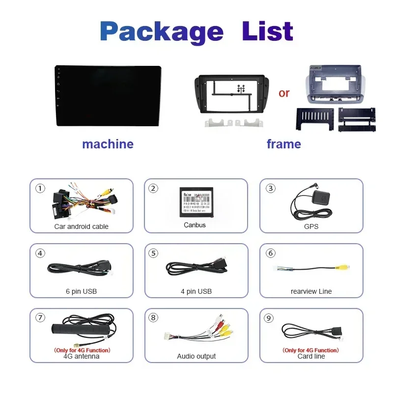 Car Radio Car Multimedia Player For Seat Ibiza 2012-2015 2K QLED Android 13 GPS 4G CarPlay Auto Wireless Stereo