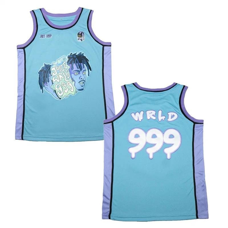 BGJUICEWRLD999jerseyLEMONADESewingembroideringOutdoorsportswearHiphopculturemovie