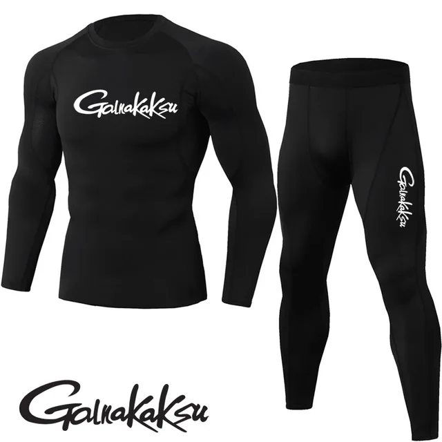 통기성, 빠른 건조, UV 차단, 모기 방지 기능을 갖춘 Galnakaksu 남성용 낚시 의류 세트