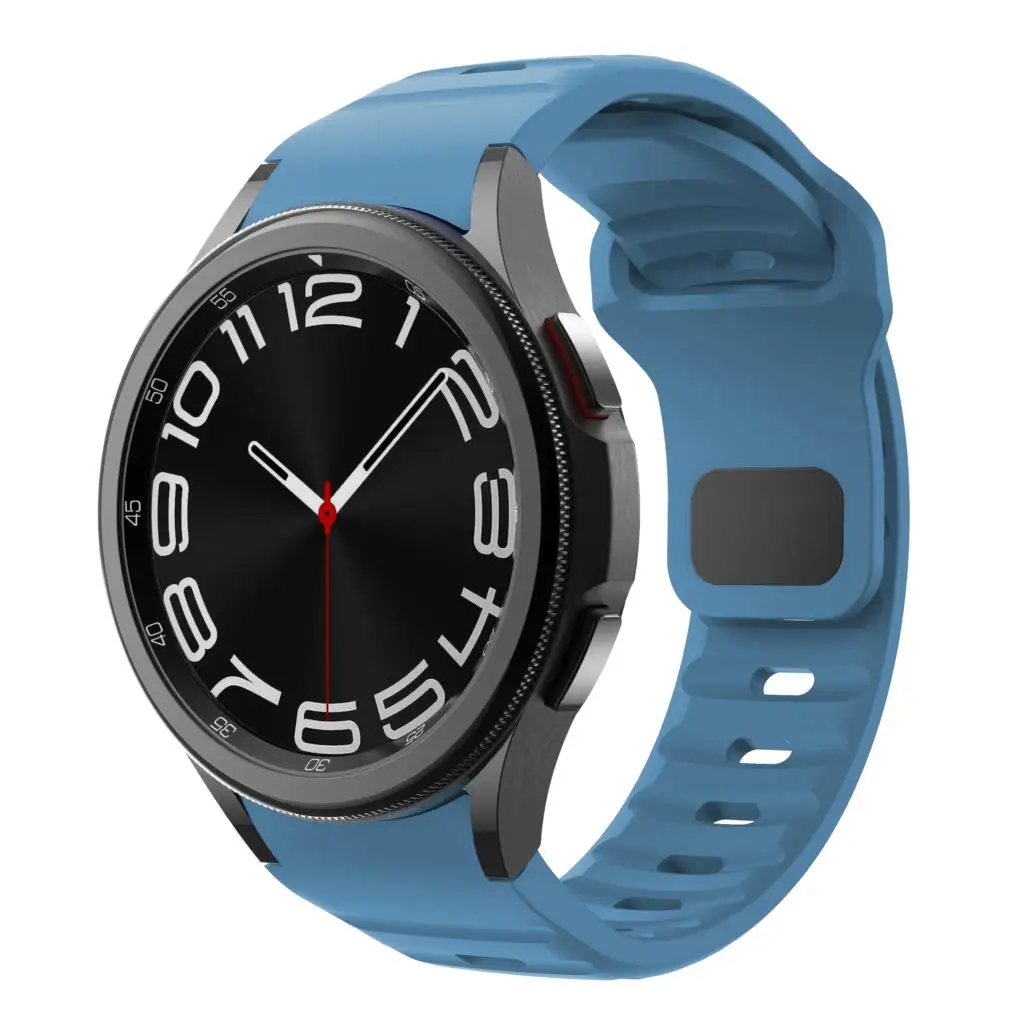 Premium Silicone Smartwatch Band - Versatile and Stylish Strap Replacement