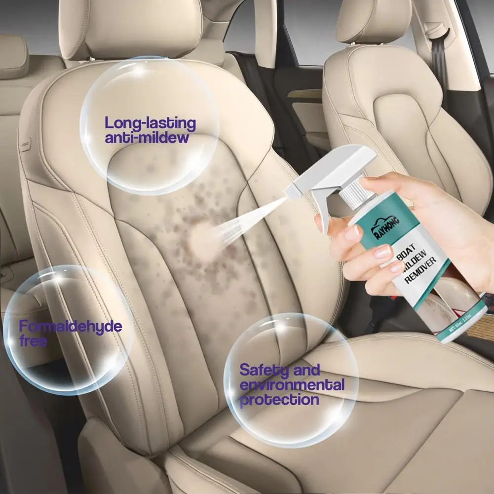 Stains Remover Spray Excellent Safe Long Service Time Car Interior Door Seat Belt Stains Remover Spray Car Accessories