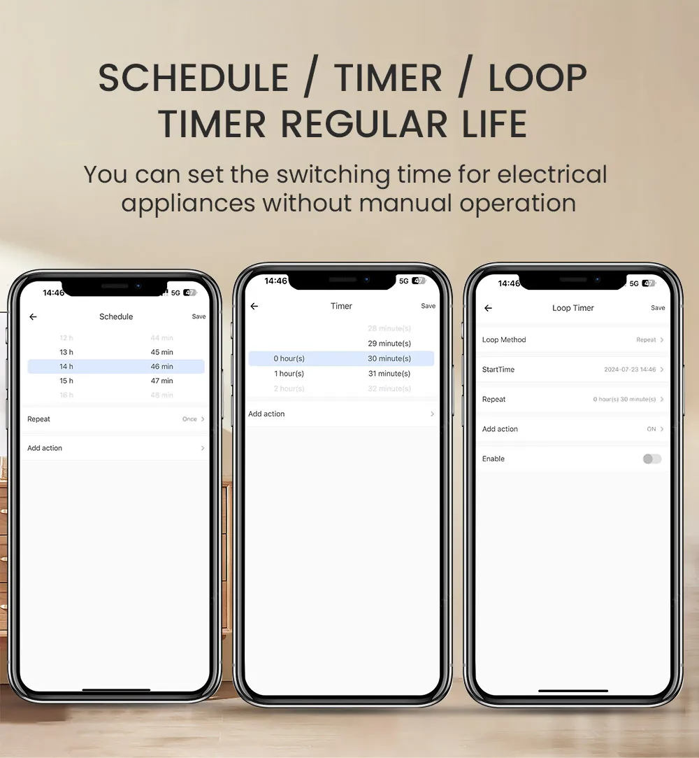 Description Picture 5 of itemEwelink TONGOU 1P+N 63A 110V 220V WIFI Smart Switch Energy Meter kWh Metering Circuit Breaker Timer Relay Smart Home Protection