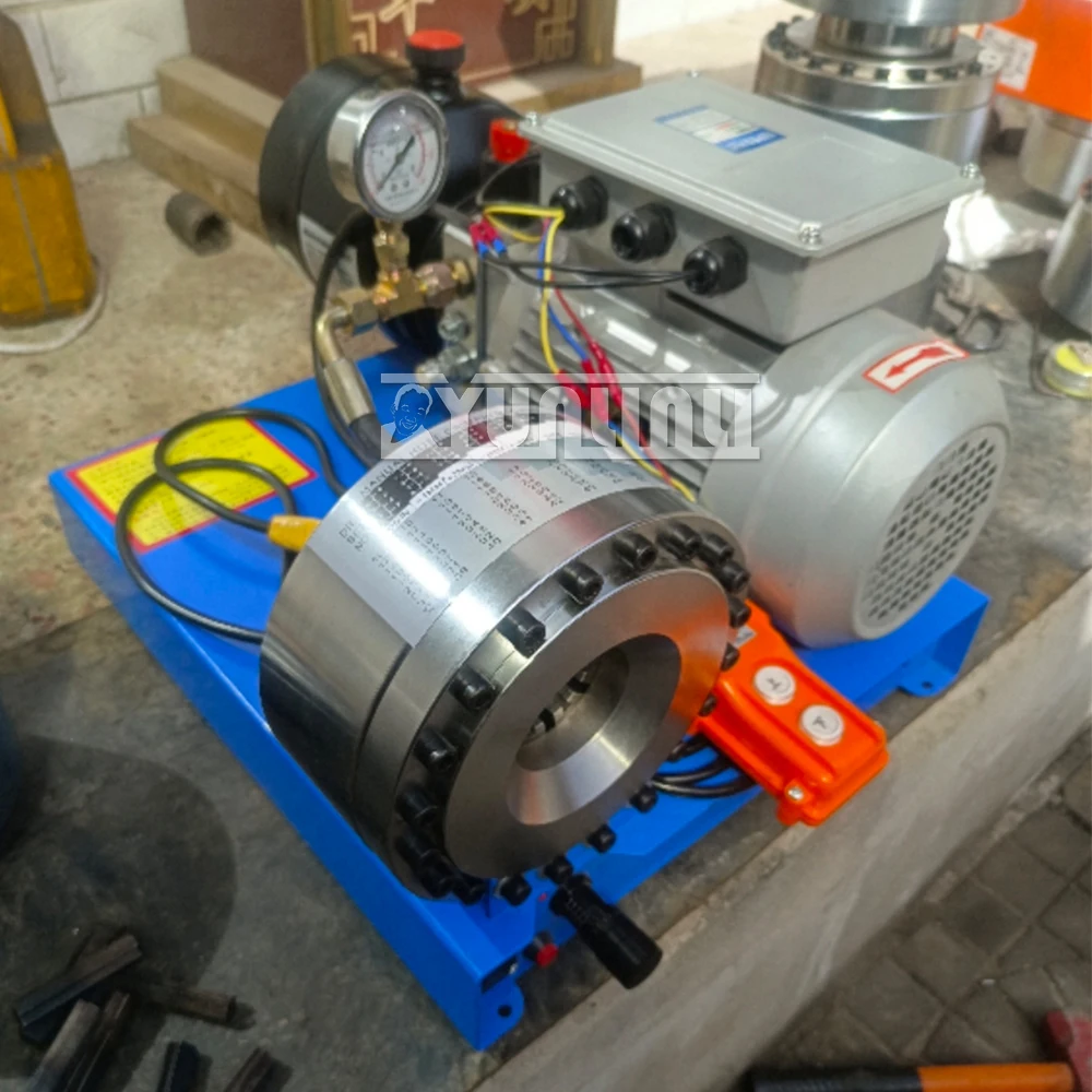 2.2kw Hydraulic Hose Crimper Machine Electric Shrinking Machine High-pressure Oil Pipe 10-31mm Hydraulic Hose Crimping Machine 4