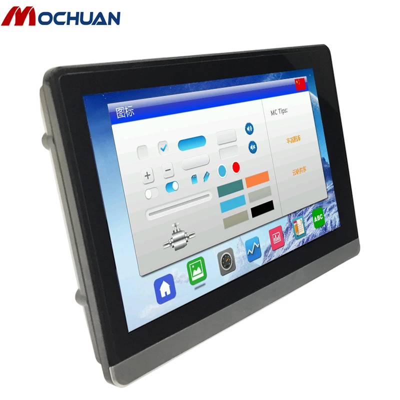 

plc controller led display modbus hmi tft touch screen