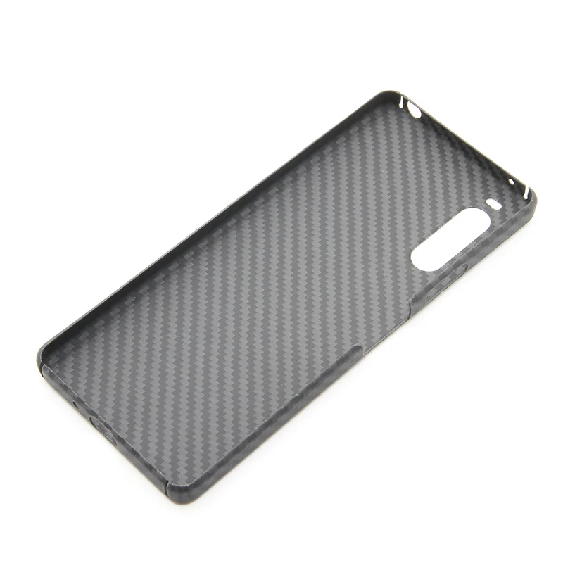 Carbon fiber phone case for SONY Xperia 10IV 4th 10iii 3th 10V 5th Thin and light attributes Fine lines Aramid fiber shell