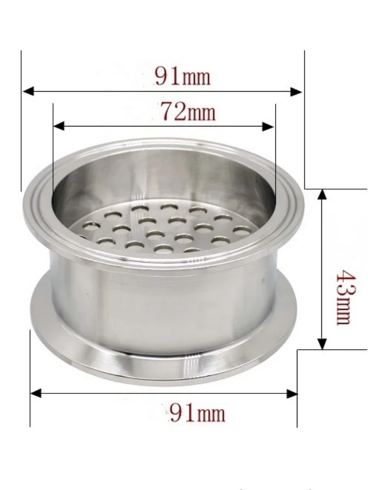 Sanitary Filter Plate 3"(76mm)OD91mm Tri-clamp Filter Plate For Homebrew Beer Making Accessories Stainless Steel 304