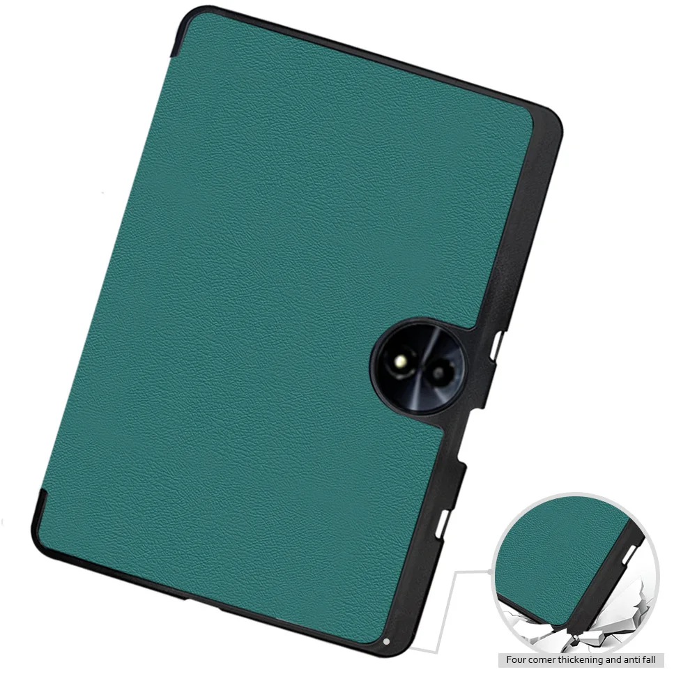 TCL NXTPAPER 11 Plus Tablet Case with Pencil Holder - Anti-Drop Triple Folding Stand Cover