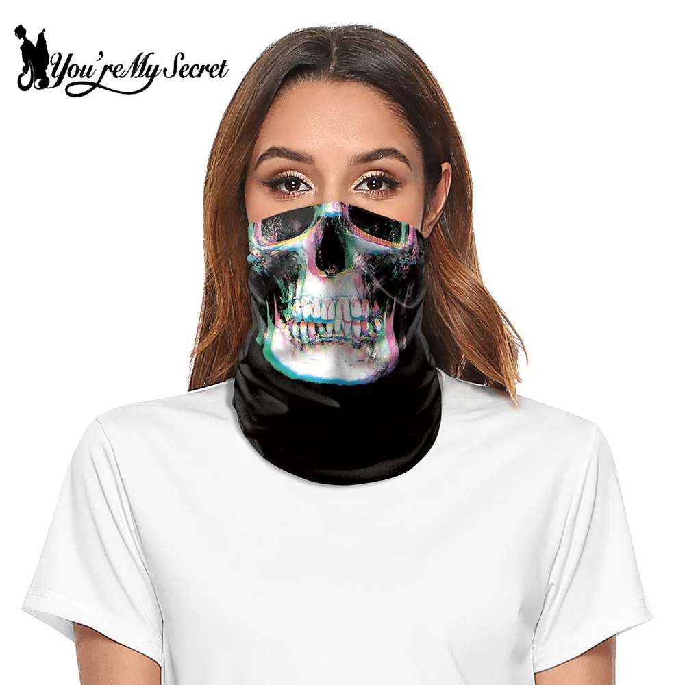 [You're My Secret] Halloween Christmas Costume Party Props for Adults Cosplay Scarves Headwear Neck Gaiter Face Mask Tube Cover