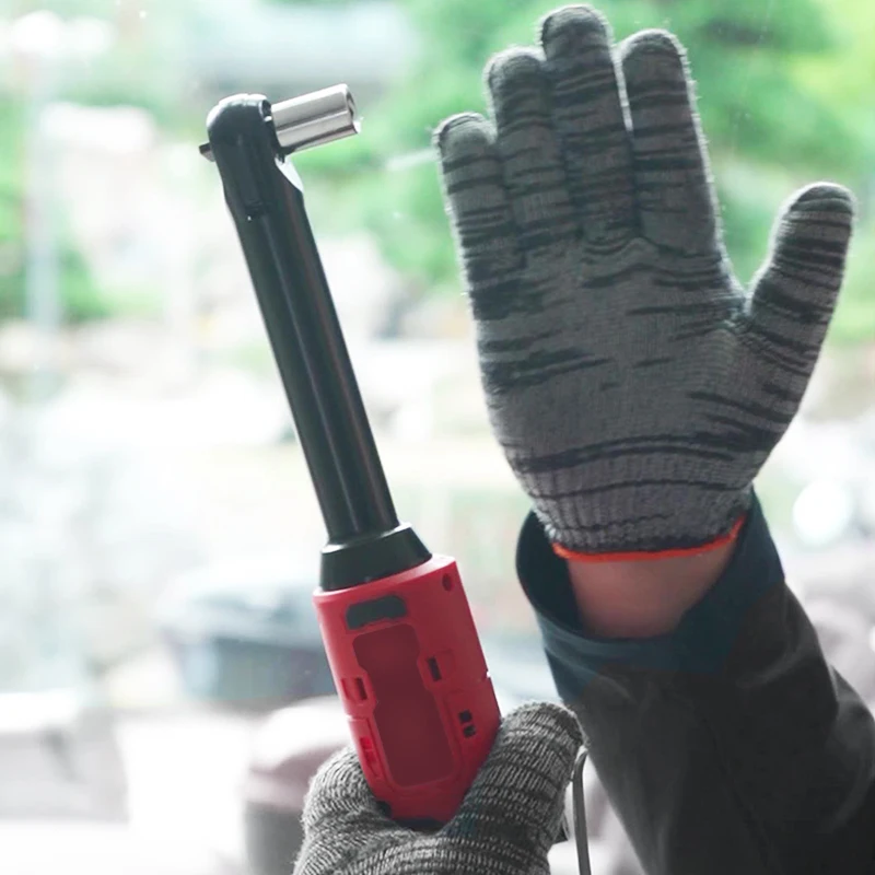 مفتاح ربط بسقاطة كهربائي بطول 15 سم، مع مفاتيح بسق...