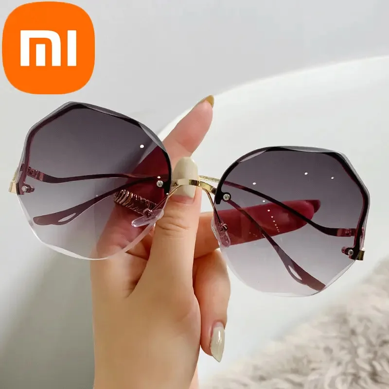 

Sunglasses Xiaomi Sunglasses 2023 Borderless Trimmed Fashion Women's UV-proof European and American Fashion Wear Sunglasses