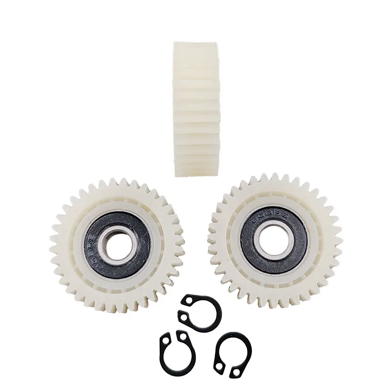 36T 1M Electric Bicycle Gear Nylon Plastic Gears Accessories 36 Tooth 608Z Bearing OD = 38mm Thick = 12mm transmission gear electric bike gear