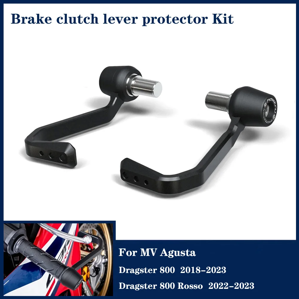 

For MV Agusta Dragster 800 / 800 Rosso 2018-2023 Motorcycle Brake and Clutch Lever Protector Kit