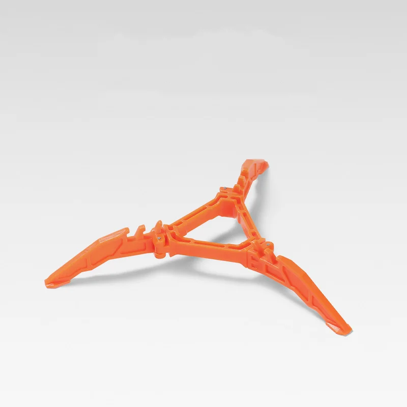 Outdoor Folding Gas Tank Bracket Camping Long Gas Cylinder Tank Universal Base Portable Tripod Fixed Bracket