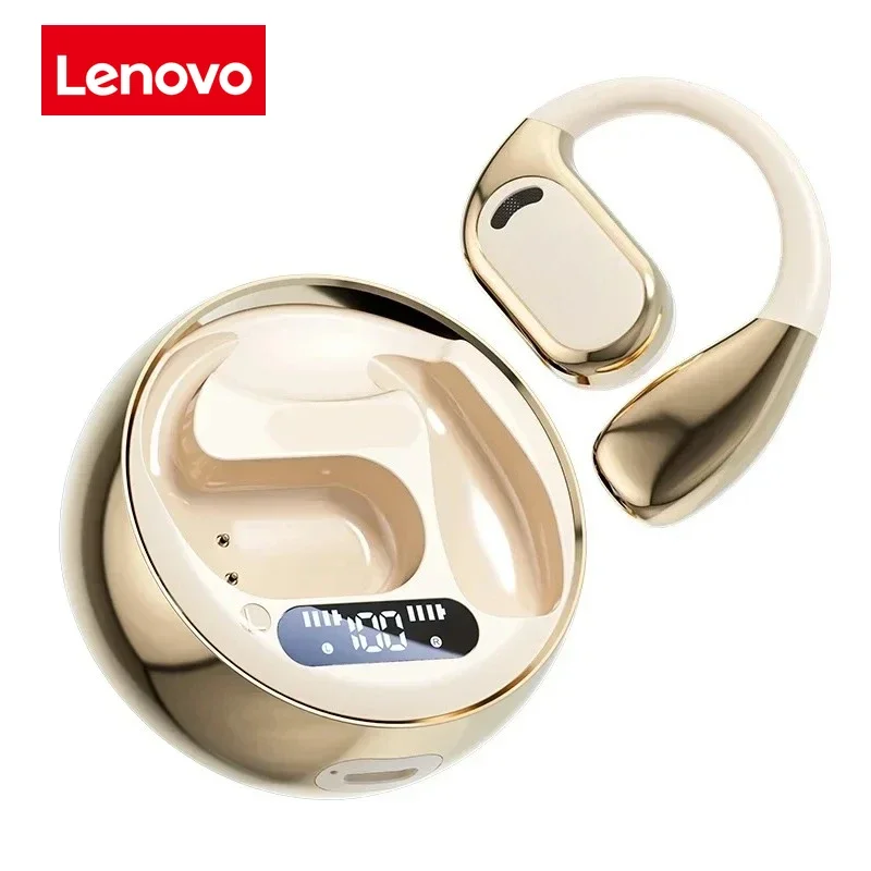 Lenovo Original M76 Wireless Bluetooth Headphones HIFI Sound Running Headsets Waterproof Painless Wearing Earphones with Mic