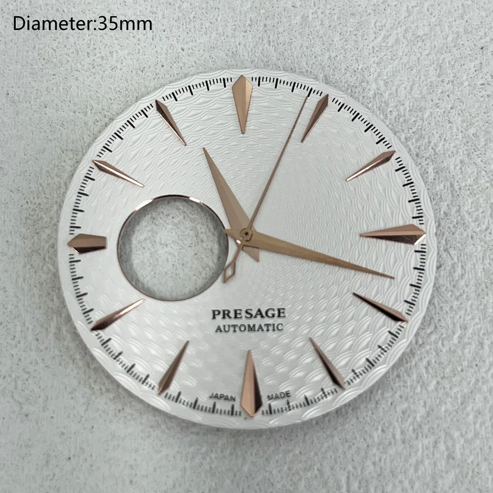 NH38 dial 35mm PRESAGE dial NH38 hands for replacing watch