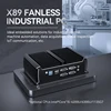 XCY X89 Industrial IPC Fanless Mini PC Intel i7-1165G7 6x COM RS232 RS485 2x Mini PCIe WiFi SIM 4G LTE CAN-Bus Windows Linux 2