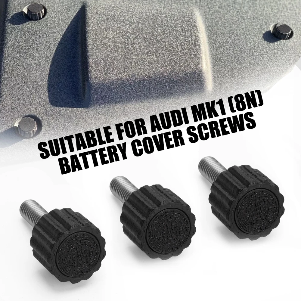 1/2/4/3/6PCS 배터리 커버 나사 볼트 아우디 MK1 8N 배터리 커버 나사용..