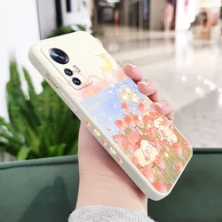 Fairy Rabbit Glossy Phone Case with Enhanced Durability - Mi 11 Ultra (White 1)