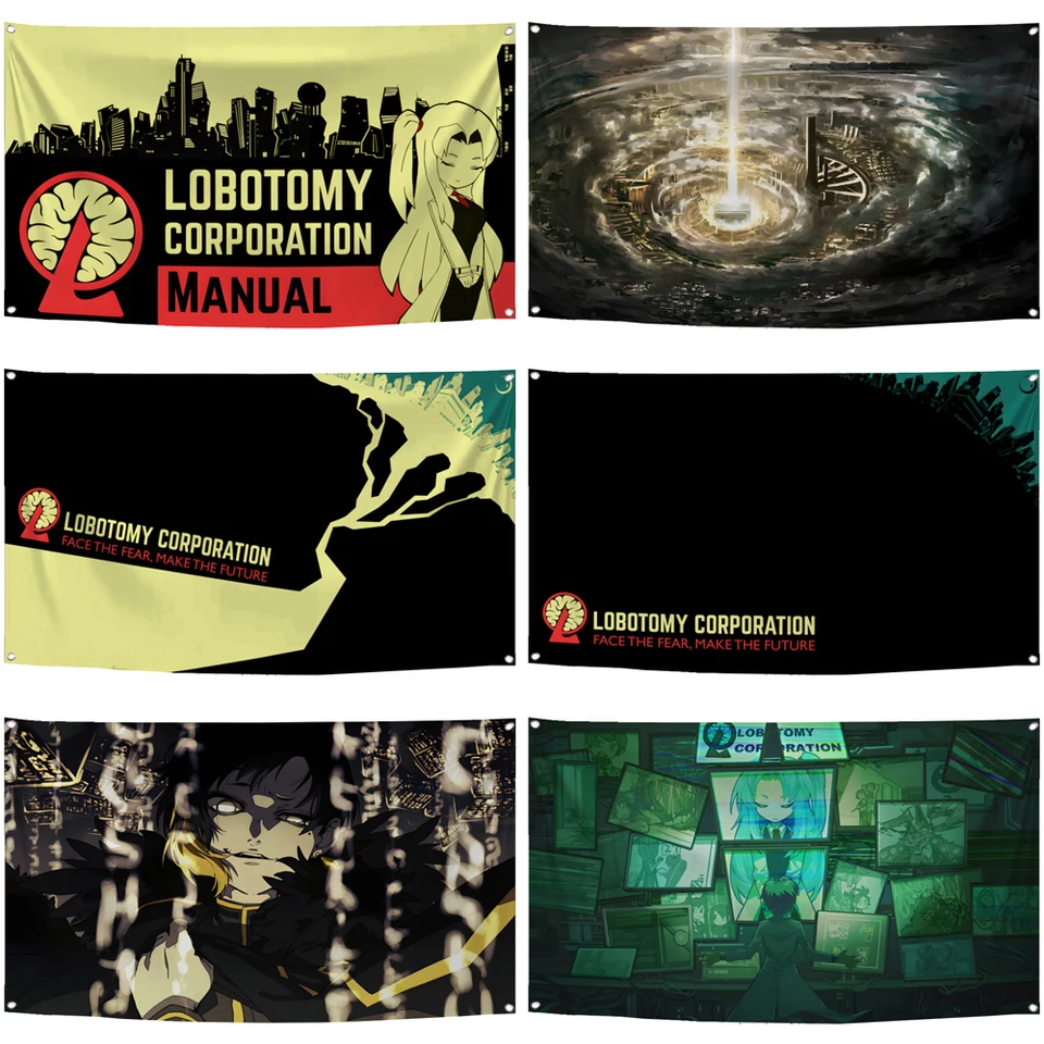 2×3Ft 3×5Ft Lobotomy Corporations Flag Polyester Printed Game 