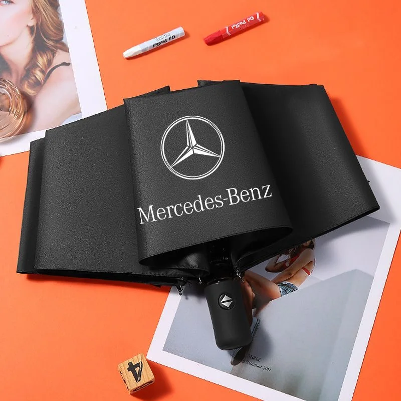 Car Umbrella For Mercedes Benz GLA GLC GLE GLK CLA CLS SLK A B C E S R V Class C200L E300L S320 S350LS500l AMG Car Accessories