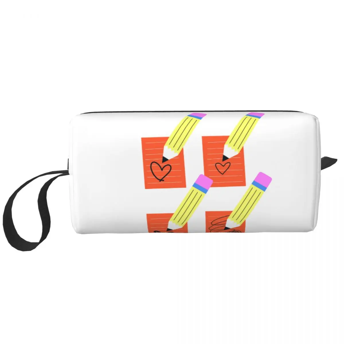

Perfectionism Cosmetic Bag Women Large Capacity Street Mmural Art Eldridge Makeup Case Beauty Storage Toiletry Bags Dopp Kit Box