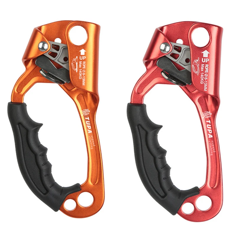 Hand Ascender Outdoor Rock Climbing SRT Professional Device Mountaineer Handle Left Right Climbing Rope Tools
