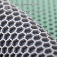 Silicone Pot Holders and Trivet mats Heat Resistant to 440°F to protect your table and countertop Non-Slip Kitchen Hot Pads 2
