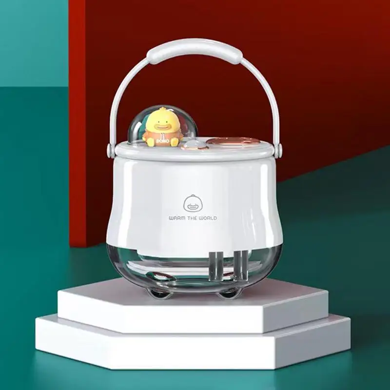 Super Quiet USB Air Humidifier Double Spray Port Oil Aromatherapy Humificador Cool Mist Maker Fogger Purify For Home