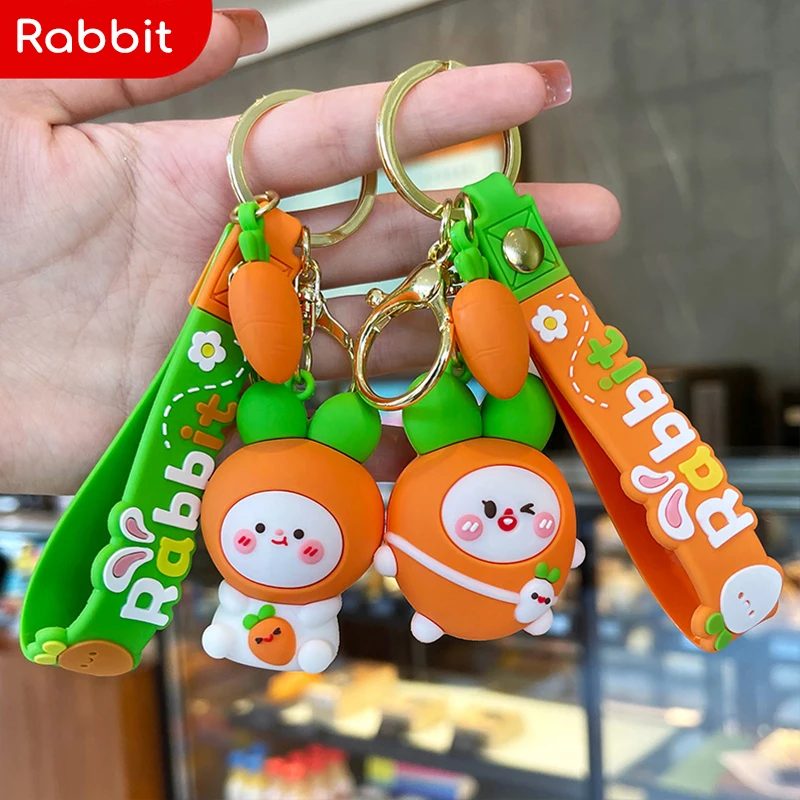 Anime Keychains Rabbit House Брелок Кролик Accessory Rabbit