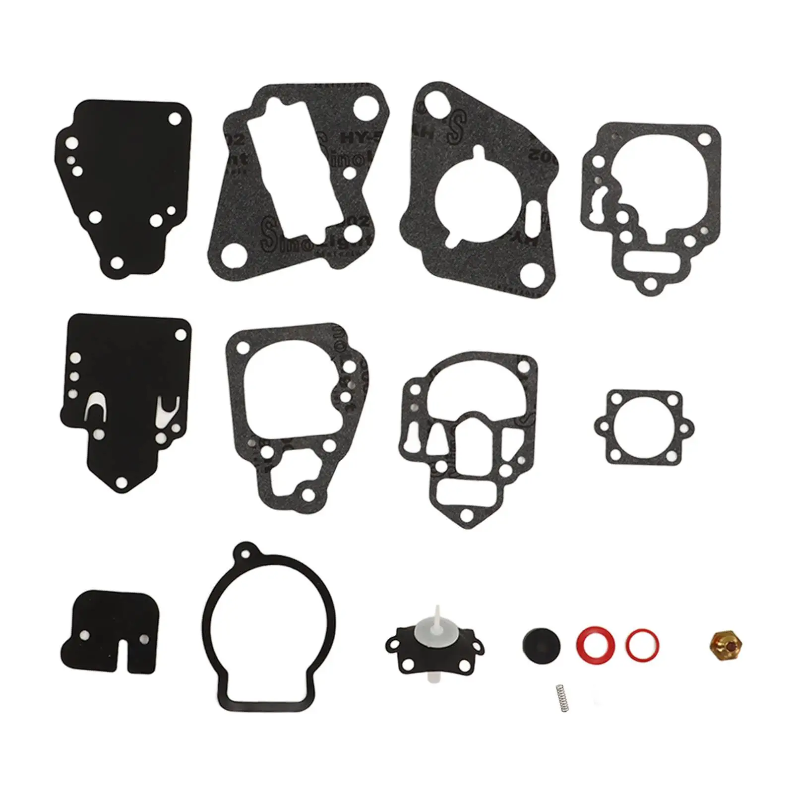 Carburetor Repair Gasket Kit 1395 97611 Metal Rubber for 6 25hp 2Cylinders