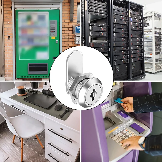 MS705-3B キャビネットツール 亜鉛合金ドアシリンダーロック 鍵付き 引き出しカムロック 1個 中国工場 亜鉛合金 クォーターターンカムロック  メールボックス ロック キャビネットボックス ヘッドウィングカムロックタイプ 1個( 中国工場 亜鉛合金 クォーターターン ... キー亜鉛合金三角シリンダーカムロックボックスキャビネットタンロック3個