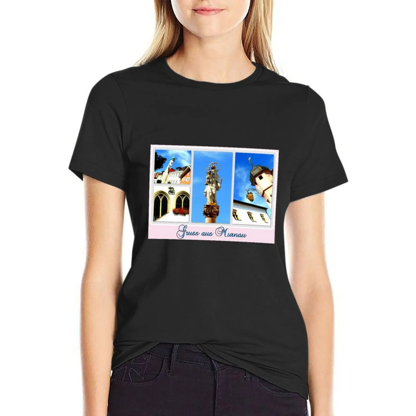 

Gruss aus Murnau T-shirt vintage clothes anime clothes Women clothes