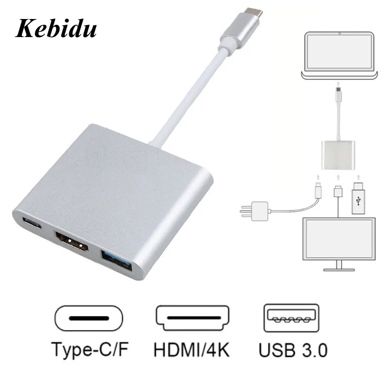 Kebidu 2019新3 1でUSB C usbハブメスのusb 3.1タイプcにusb 3.0充電アダプタmacbook air 12コンバータ| usb 3.0 charge|usb adapter 3.0usb adapter usb - AliExpress