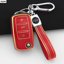 Elegant Pink TPU Car Key Case Cover (Red Set 2)
