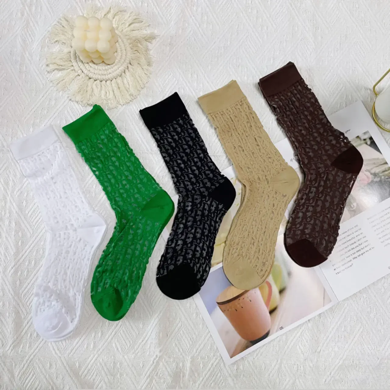 Рисунок 2 - Весенне-летние дышащие ультратонкие носки 1 пара