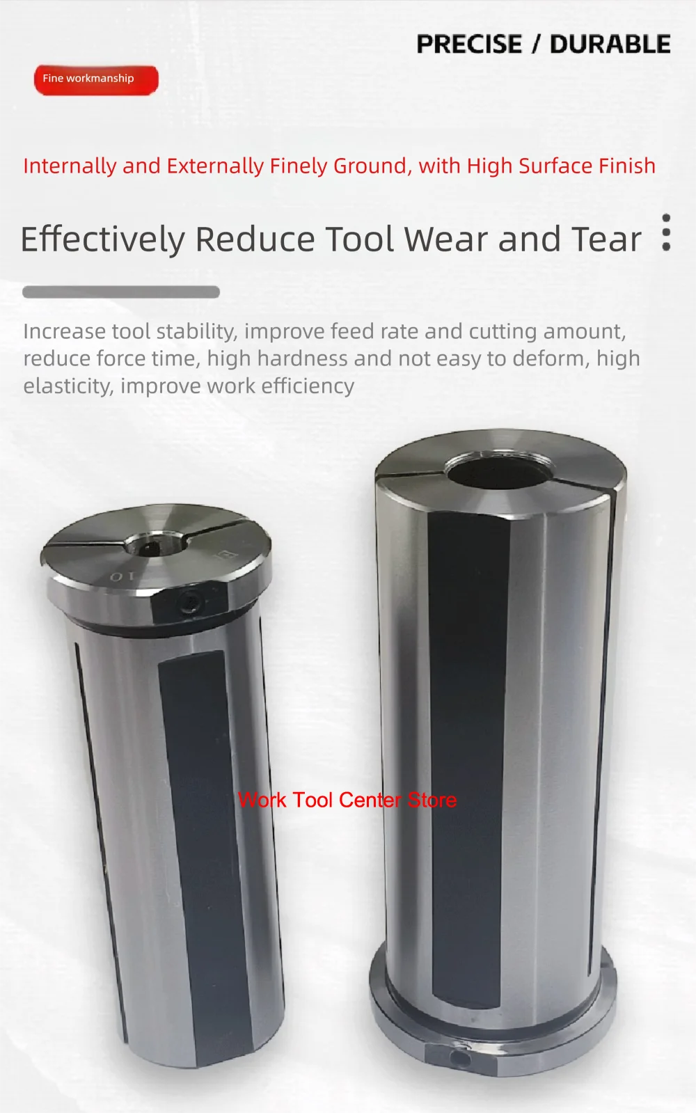 40CrMo Multifix Eng Anliegende Werkzeug Halter Stange CNC Drehmaschine Reduzierung Hülse Schnell Ändern Post Bohrer Klemme Chuck Metall Zubehör – Detail 7