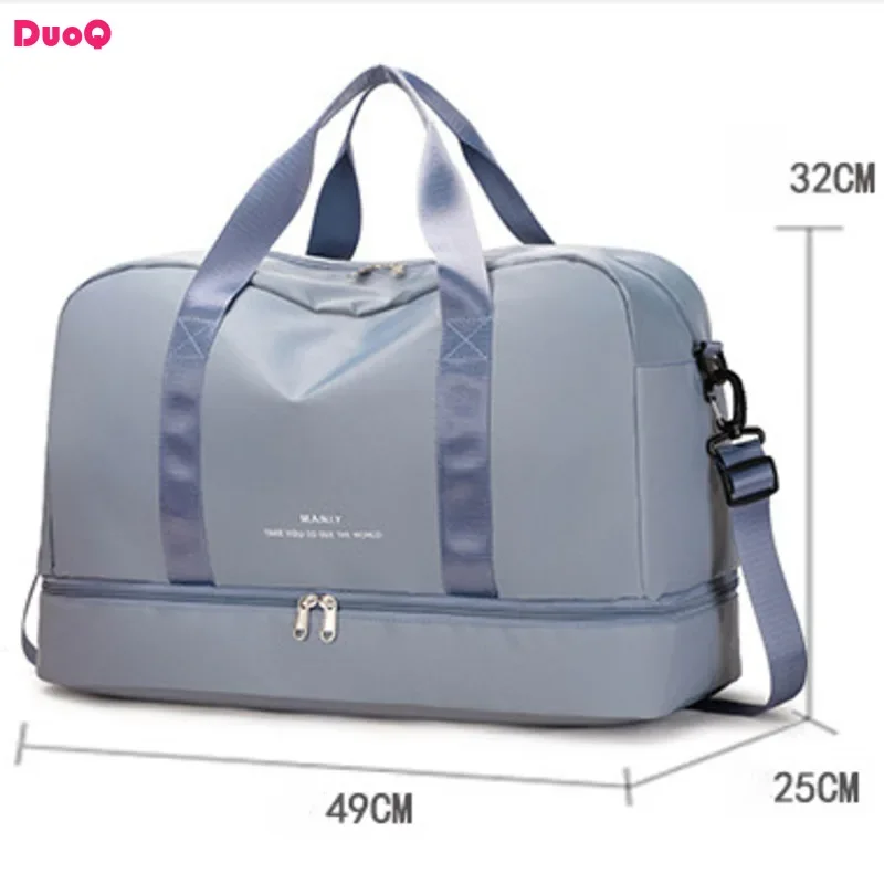 

2024 New Business Travel Storage Travel Bag Large Capacity Sports Fitness Boarding Business Travel Accommodation Luggage Bag
