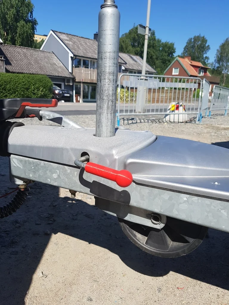 Für AL-KO Kober RV Stützradgriff für Anhänger und Wohnmobile – Einfache Installation, Manövriergriff für Wohnwagen-Stützrad – Detail 2