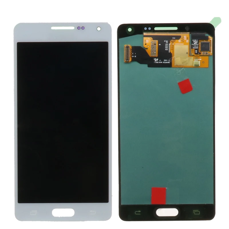 슈퍼 AMOLED 터치 스크린 디지타이저 및 LCD 디스플레이 어셈블리, 삼성 A5 2015 A500 A5000 A500F A500M A500Y A500FU 용 5.0 인치 디스플레이