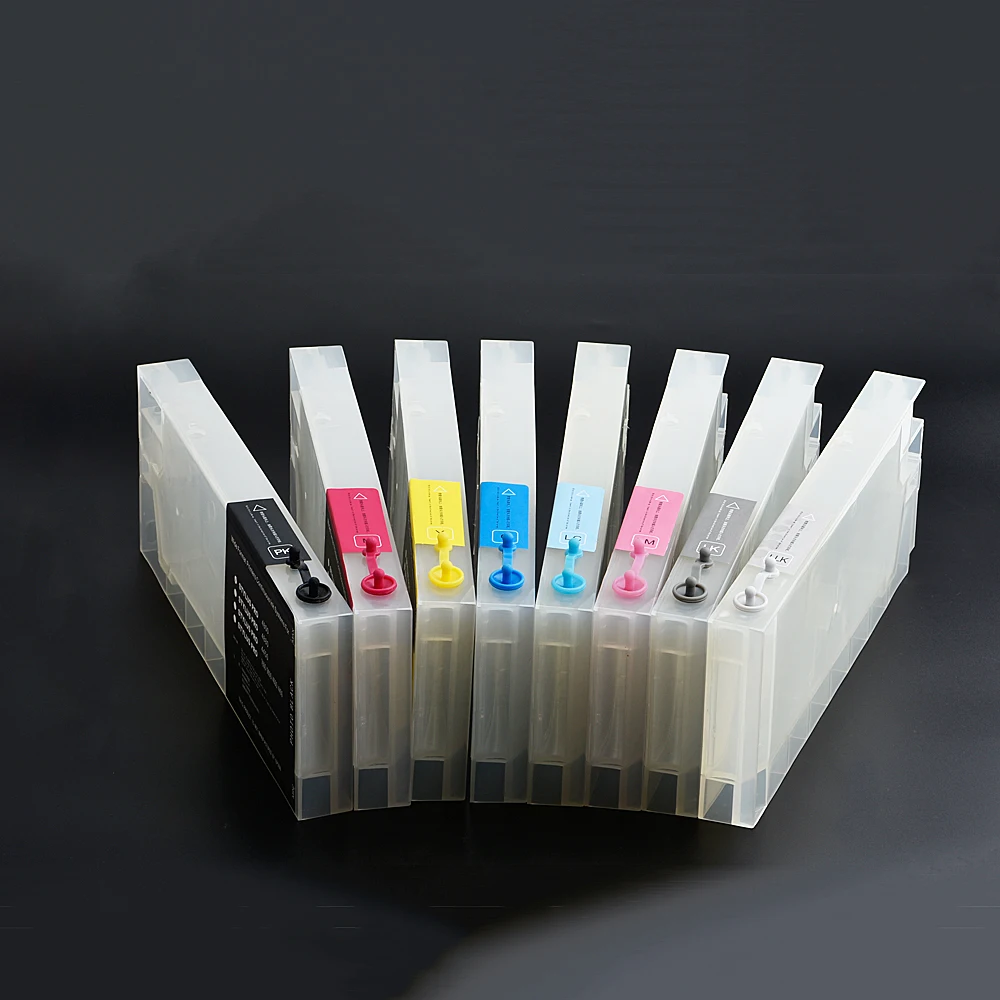 Cartuchos de Tinta Recarregáveis com Chips Arc Adequado para Epson Stylus Pro 4880 4800 4400 4450 7600 9600 4000 Impressora Cores Cores Cores