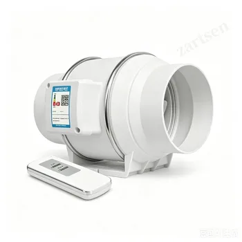Exhaust Fan Home Silent Inline Pipe Duct Fan Bathroom 220V 1