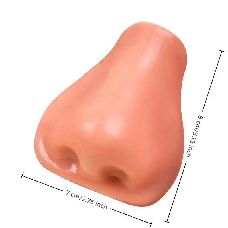 Komik Sivilce Sıkma Oyuncağı Yenilikçi Burun Sıkma Şaka Oyuncağı Yeniden Kullanılabilir Düşük Geri Tepmeli Stres Çarkı Oyuncakları Arkadaşlar İçin