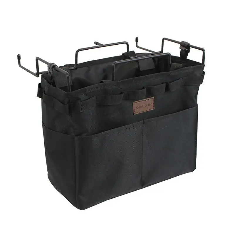 

Outdoor Camping Storage Bag Barbecue Portable Hang Stand Table Side Shelf Multifunctional Storage Bag Handbag Garbage Bag