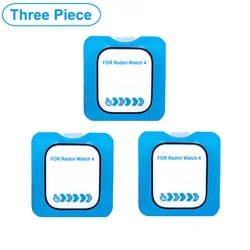 Premium Tempered Glass Screen Protector - Quick Install, Anti-Scratch, Full Coverage for Redmi Watch 4 (3 Pcs)