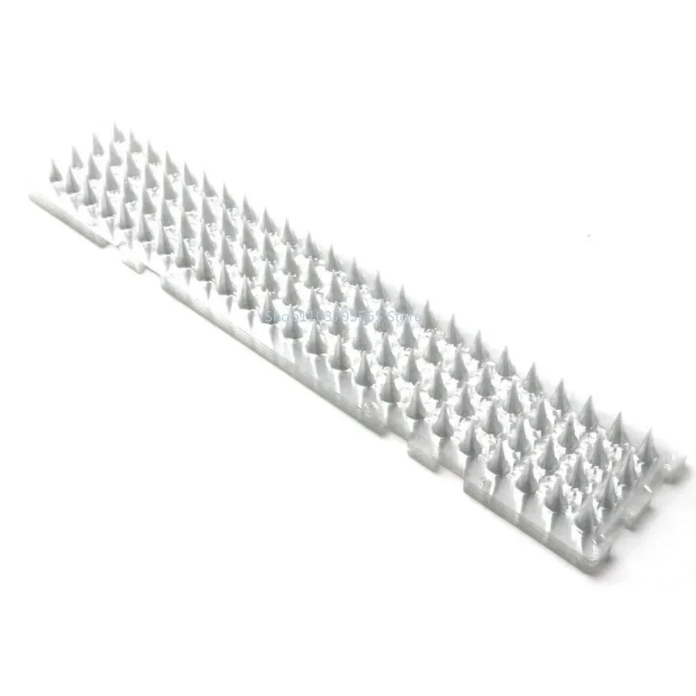 2/1Pcs Spikes Repeller Cat Plastic Bird Repellent Anti Pigeon Anti-bird Squirrel Garden Fences Control Transparent Spikes
