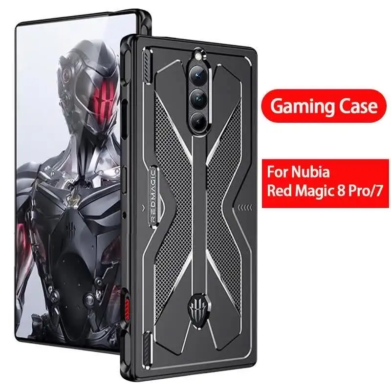 For Nubia Red Magic 8 8S 9 9S Pro Plus Case Gaming Cooling