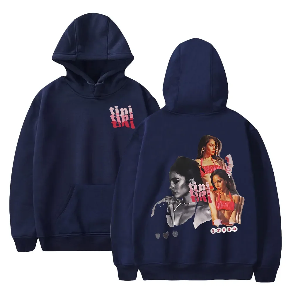 

Tini Stoessel Hoodie Pop Singer Merch Long Sleeve Streetwear Men Women Hooded Sweatshirt 2023 World Tour Fashion Clothes